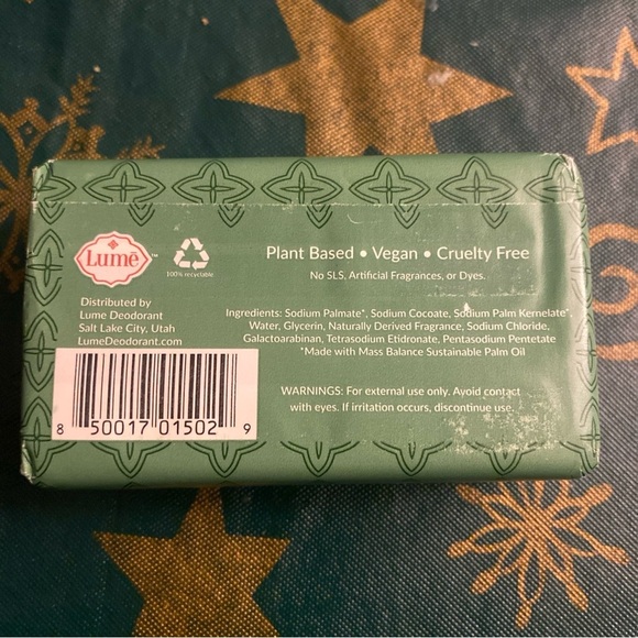 Lume All natural Full size soap bar 5oz Baby Rum - Picture 2 of 2